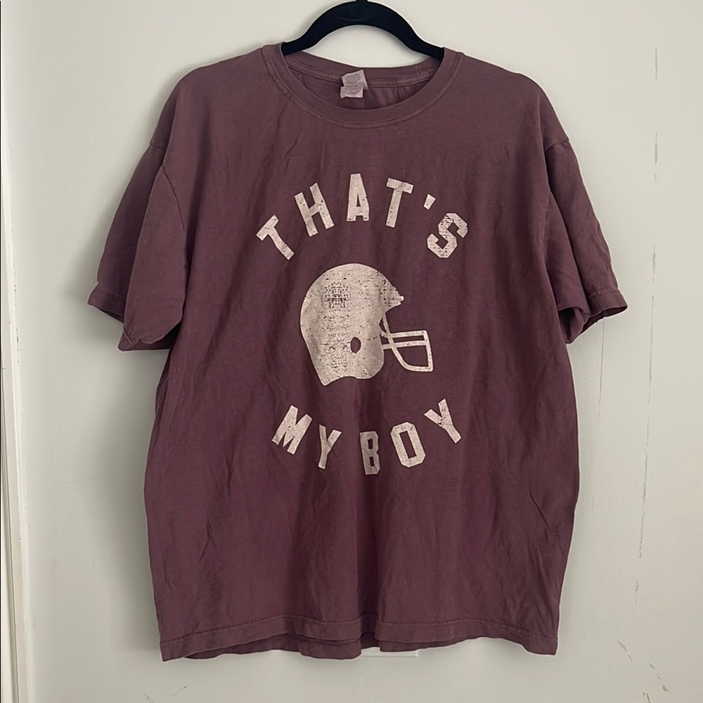 Purple Graphic T-Shirt